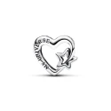 Charm Corazón en Filigrana Familia & Estrella 792829C00