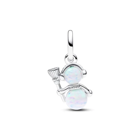 Charm Colgante Pandora Muñeco de Nieve Opalescente 792981C01