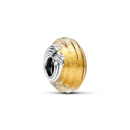 Charm Pandora Cristal Murano Acanalado Estrella Fugaz 792982C01