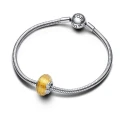 Charm Pandora Cristal Murano Acanalado Estrella Fugaz 792982C01
