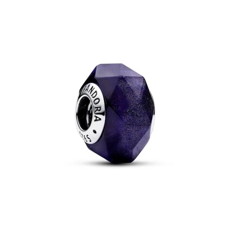Charm Pandora Cristal Murano Azul Facetado 792984C00