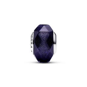 Charm Pandora Cristal Murano Azul Facetado 792984C00 2