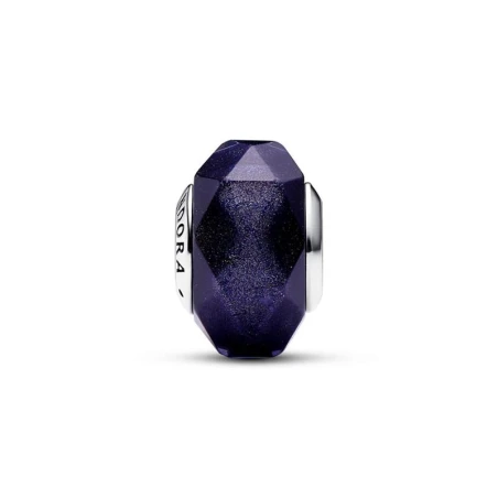 Charm Pandora Cristal Murano Azul Facetado 792984C00