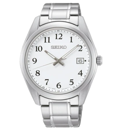 Reloj Seiko Neo Classic Plateado Analógico Hombre SUR459P1