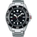 Reloj Seiko Prospex Dive´s Solar Plateado y Negro Analógico Hombre SNE589P1