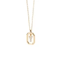 Gargantilla PdPaola Letters Plata Baño Oro y Circonitas Letra Y CO01-536-U