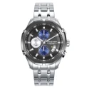 Reloj Viceroy Magnum Hombre Plateado y Negro Cronógrafo 46837-57