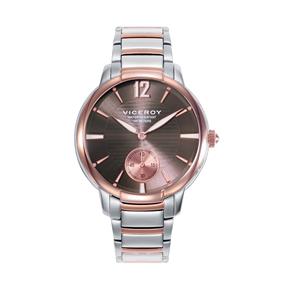Reloj Viceroy Chic Mujer Plateado y Rosado Analógico 401202-15