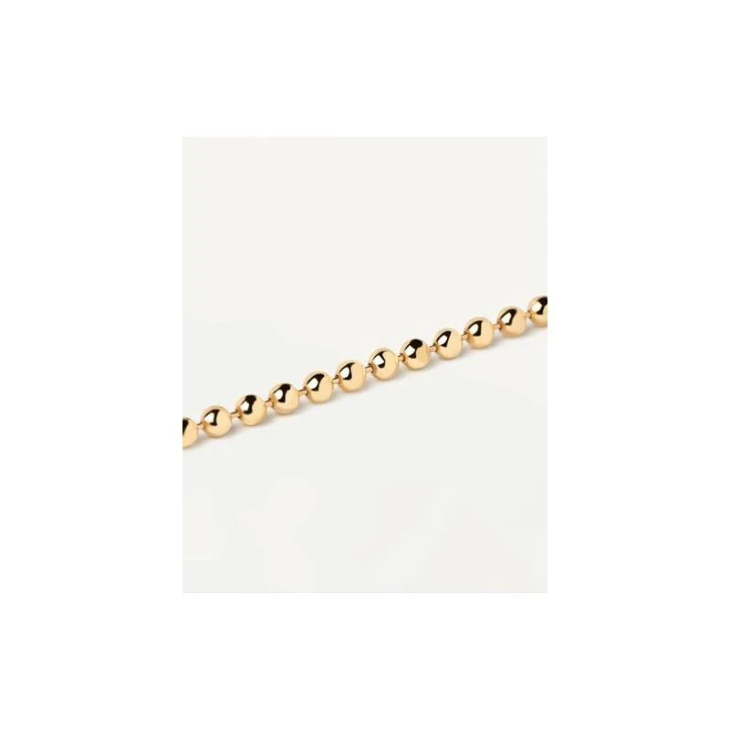 Pulsera PdPaola Esferas Plata Baño Oro PU01-403-U