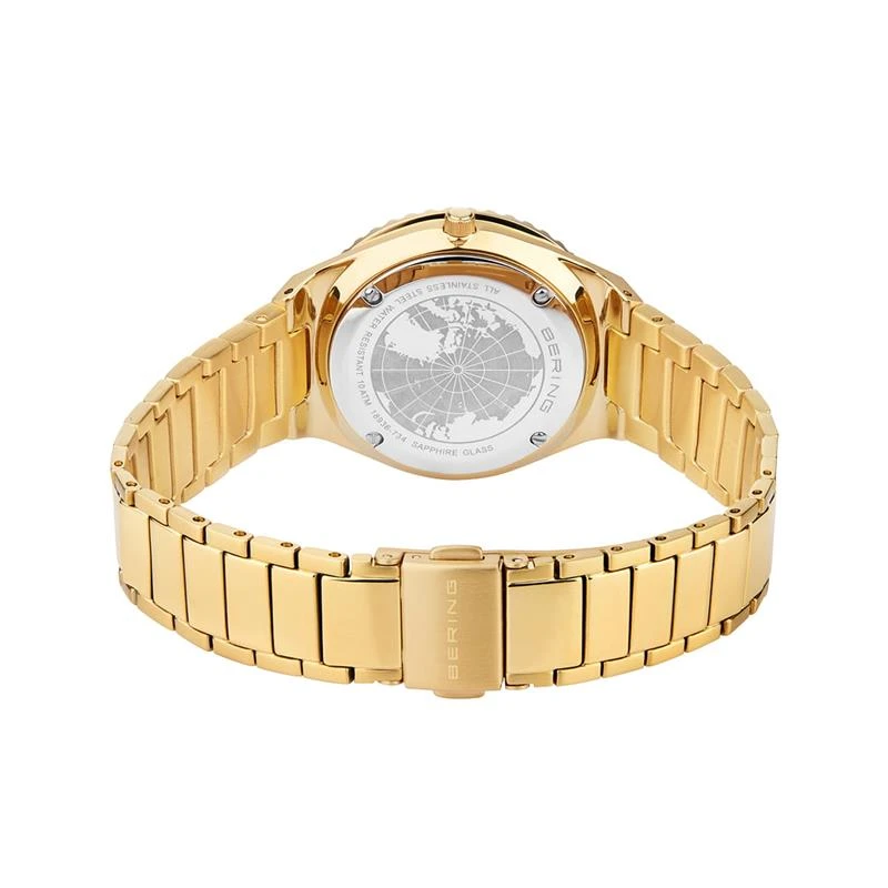 Reloj Bering Classic Dorado Analógico Mujer 18936-734