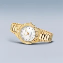 Reloj Bering Classic Dorado Analógico Mujer 18936-734
