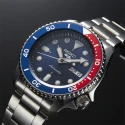 Reloj Seiko 5 Sports Plateado, Azul y Rojo Automático Hombre SRPD53K1