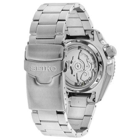 Reloj Seiko 5 Sports Plateado y Negro Automático Hombre SRPD55K1