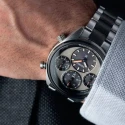 Reloj Seiko Prospex Speedtimer Solar Plateado, negro y gris Cronógrafo Hombre SFJ005P1