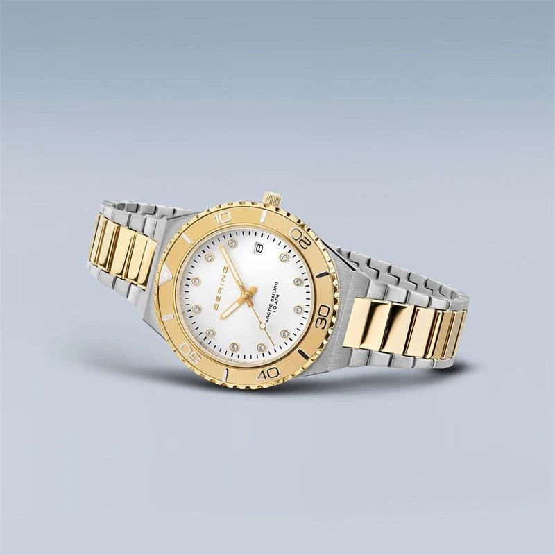 Reloj Bering Classic Mujer Bicolor Analógico 18936-710
