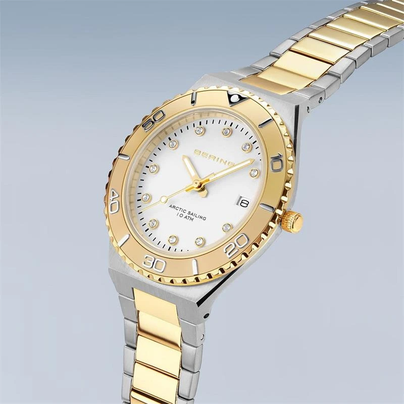 Reloj Bering Classic Mujer Bicolor Analógico 18936-710