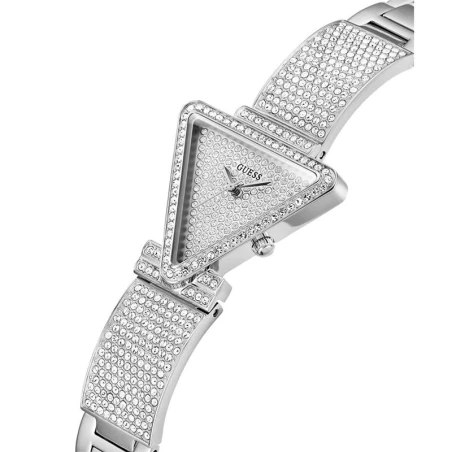 Reloj Guess Fame Plateado Analógico Mujer GW0644L1
