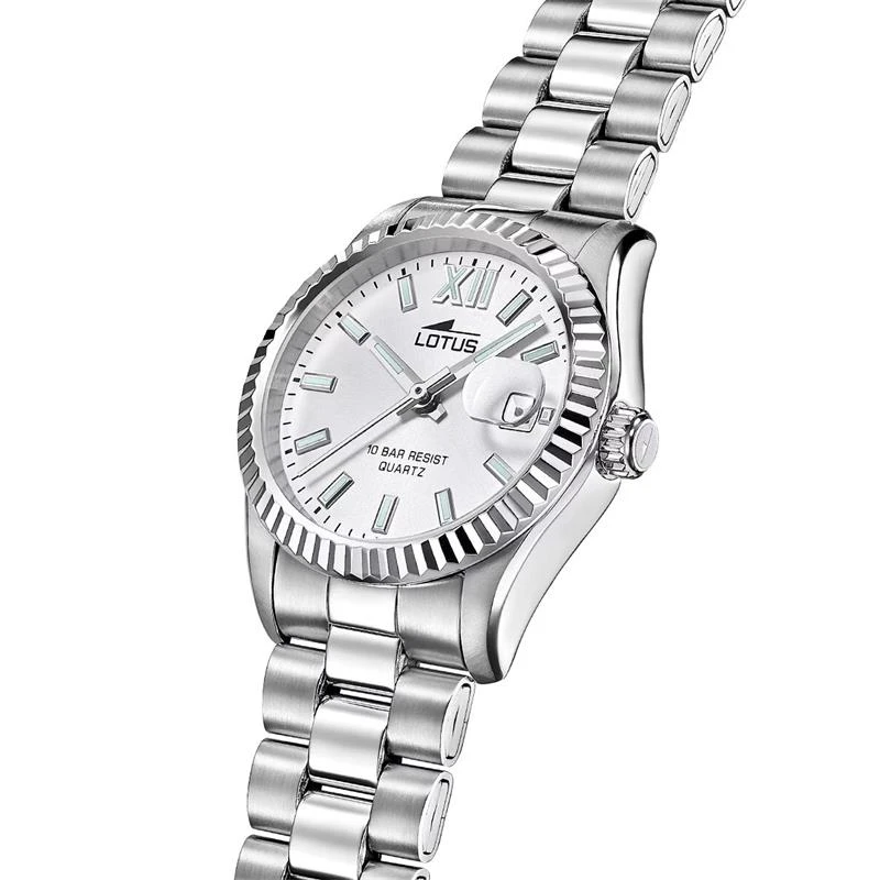 Reloj Lotus Freedom Plateado Analógico Mujer 18930/1