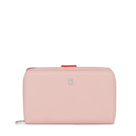 Billetera TOUS New Dubai Saffiano Rosa 2001689813