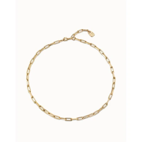Cadena Larga UNOde50 Personalization Baño Oro COL1608ORO0000U