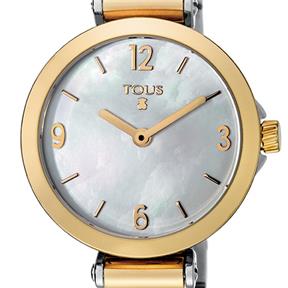 Reloj TOUS Watches Icon Charms Plateado y Dorado Analógico 700350165 2