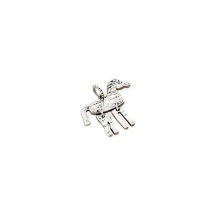 Colgante Agatha Paris Caballo Plateado Baño Rodio 02850032-064-TU