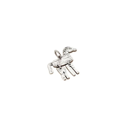 Colgante Agatha Paris Caballo Plateado Baño Rodio 02850032-064-TU