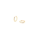 Pendientes Criolla Agatha Paris Alianza Baño Oro y Cristal 02380562-137-TU