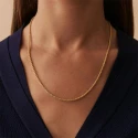 Collar Midi Agatha París Cordón Baño Oro 02680214-157-TU