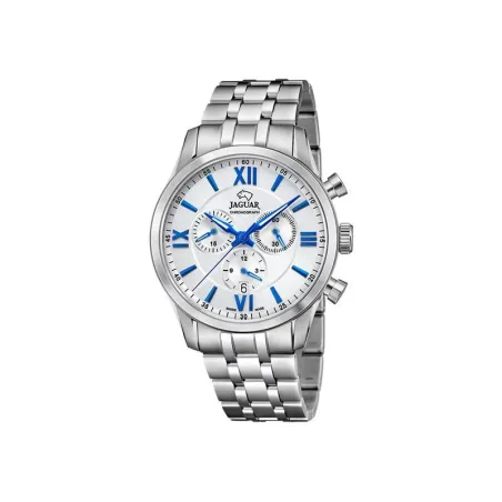 Reloj Jaguar Acamar Plateado y Azul Cronógrafo J963/1