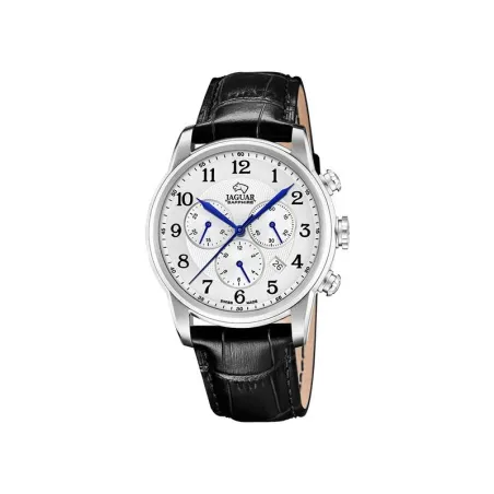 Reloj Jaguar Acamar Plateado y Negro Cronógrafo J968/7