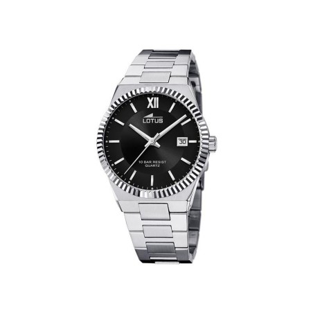 Reloj Lotus Freedom Hombre Plateado y Negro Analógico 18835/3