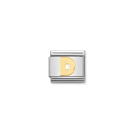 Componible Classic LETRAS acero y oro de 18k D