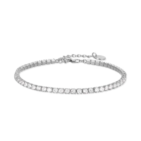 Pulsera Luxenter Tahu Plata Baño Rodio y Circonitas brillantes BX1950000