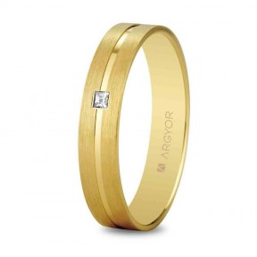 Alianza oro diamante 5140494P