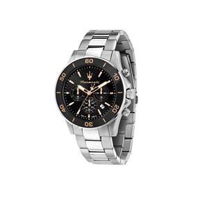 Reloj Maserati Competizione Plateado y Negro Hombre Analógico R8873600003