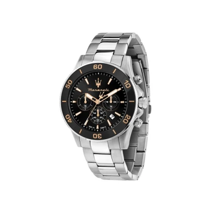 Reloj Maserati Competizione Plateado y Negro Hombre Analógico R8873600003