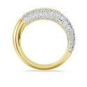Anillo Swarovski Dextera Baño Oro y Cristales Blancos 5668813