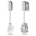 Pendientes Swarovski Mesmera Barra Baño Rodio y Cristales Blancos 5661682