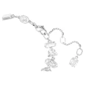 Pulsera Swarovski Mesmera Baño Rodio y Cristales Blancos 5661529