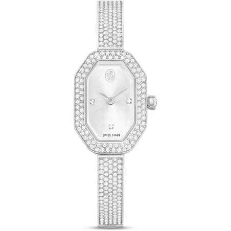 Reloj Swarovski Dextera Bangle Acero Inoxidable Plateado Analógico Mujer 5672977