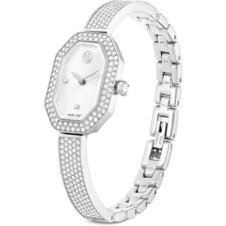 Reloj Swarovski Dextera Bangle Acero Inoxidable Plateado Analógico Mujer 5672977