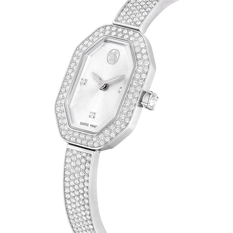 Reloj Swarovski Dextera Bangle Acero Inoxidable Plateado Analógico Mujer 5672977
