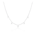 Gargantilla Plata Baño Rodio Iconos GLF-3I4P