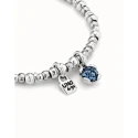 Pulsera UNOde50 Attractive Baño Plata y Cristal Azul PUL2376AZUMTL0M