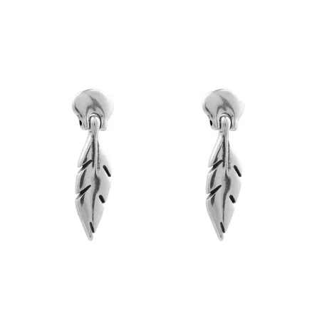Pendientes Ciclón Espíritu Baño Plata 232609
