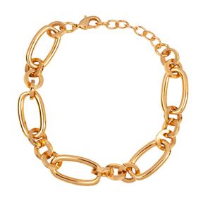 Pulsera Vidal&Vidal Mujer Eslabones Ovalados Baño Oro X4642017