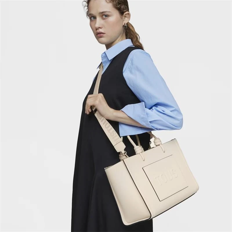 Bolso Shopping Amaya TOUS La Rue New Beige 2002025601