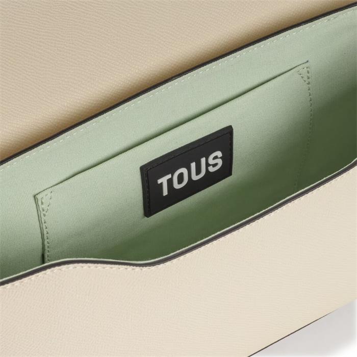 Bolso bandolera TOUS La Rue New Beige Mediana 2002019701