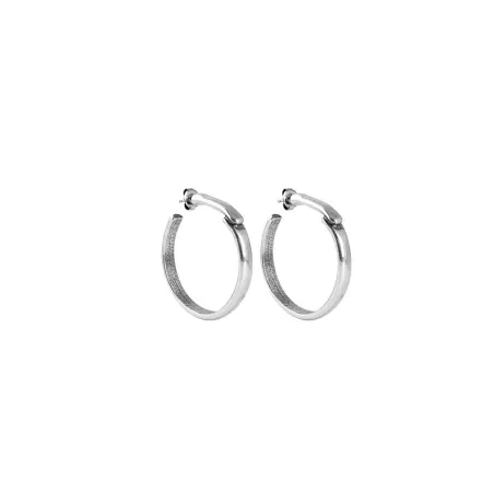 Pendientes Ciclón Big Aro Baño Plata 152669